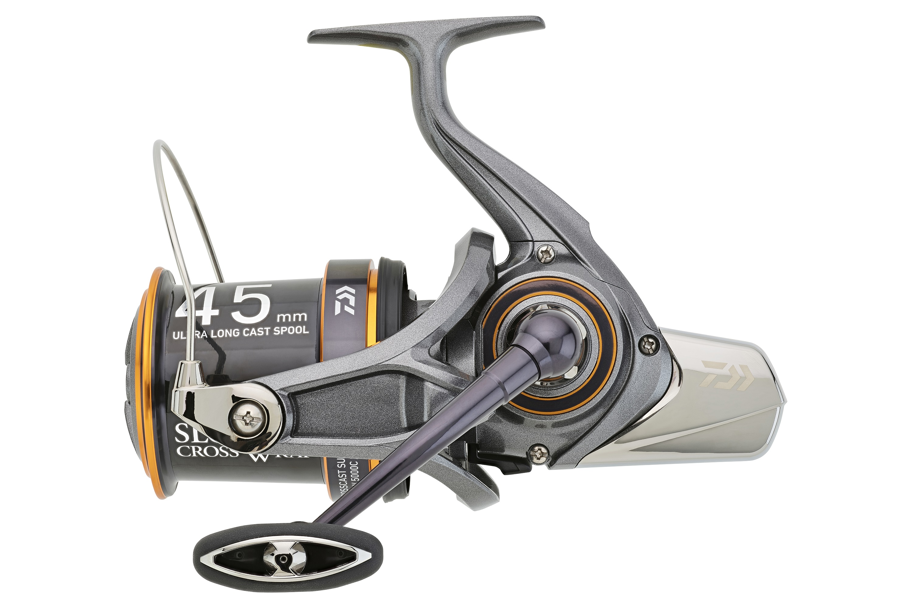 Daiwa 24 Crosscast Surf 45SCW 5000C QD - Carrete Big Pit para surfcasting